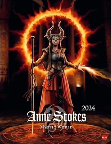 Beispielbild fr Anne Stokes: Mystic World Posterkalender 2024 zum Verkauf von medimops