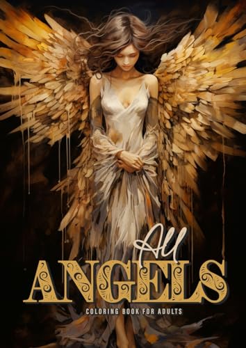 Stock image for All Angels Coloring Book for Adults for sale by PBShop.store US