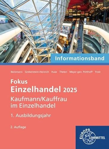 Imagen de archivo de Fokus Einzelhandel 2025, 1. Ausbildungsjahr a la venta por GreatBookPrices