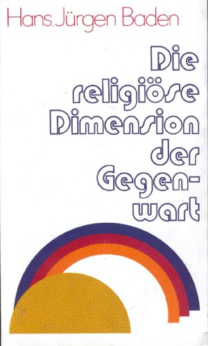 Imagen de archivo de Die religise Dimension der Gegenwart a la venta por Versandantiquariat Felix Mcke