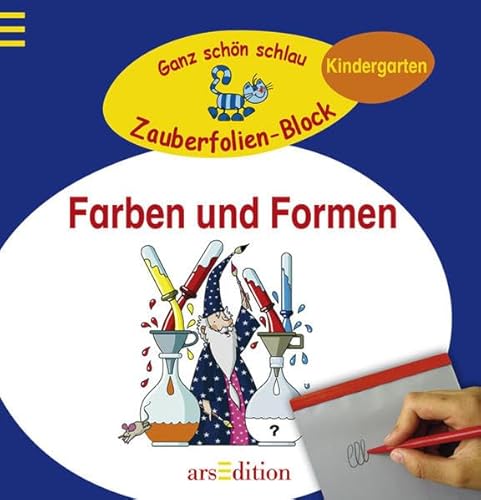 Stock image for Zauberfolien-Block, Farben und Formen for sale by WorldofBooks