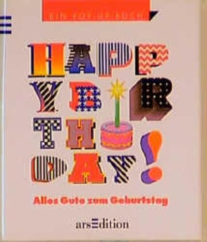 Imagen de archivo de Happy Birthday. Pop-up- Minilibri. Alles Gute zum Geburtstag a la venta por medimops