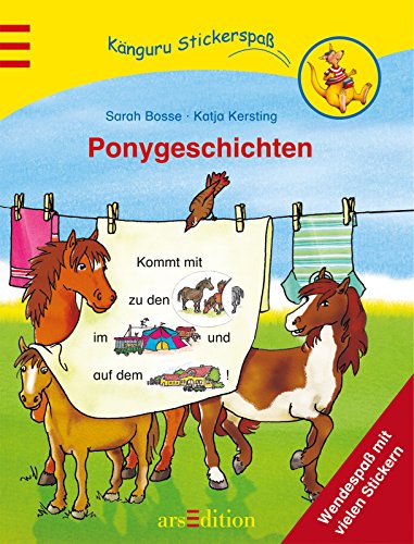 Beispielbild fr Pferde fr Leseminis - Stickerheft: Ein Leselern-Wendeheft zum Verkauf von medimops