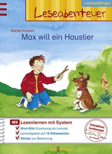 Beispielbild fr Leseabenteuer: Max will ein Haustier zum Verkauf von medimops