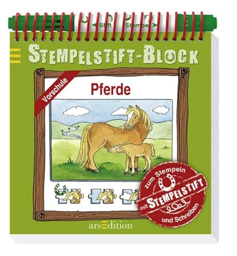 Beispielbild fr Stempelstift-Block: Pferde zum Verkauf von medimops