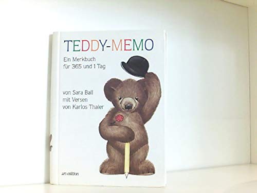 Beispielbild fr Teddy- Memo. Ein Merkbuch fr 365 und 1 Tag zum Verkauf von medimops