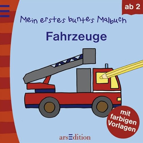 Beispielbild fr Mein erstes buntes Malbuch Fahrzeuge zum Verkauf von medimops