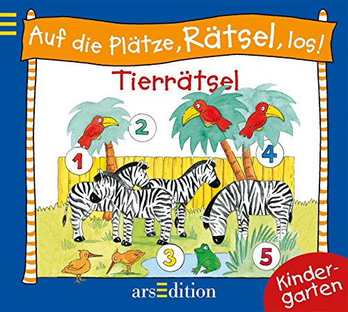 Imagen de archivo de Auf die Pltze, Rtsel, los! Tierrtsel a la venta por medimops