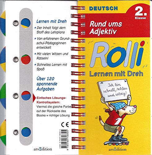 Rolli, Lernen mit Dreh, neue Rechtschreibung, Rund ums Adjektiv (9783760758305) by Moschner, Petra; Theissen, Petra