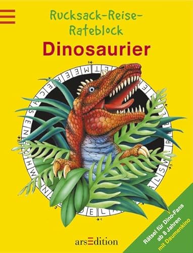 Rucksack-Reise-Rateblock Dinosaurier. Rätsel für Dino-Fans, mit Daumenkino - Bertrun Jeitner-Hartmann