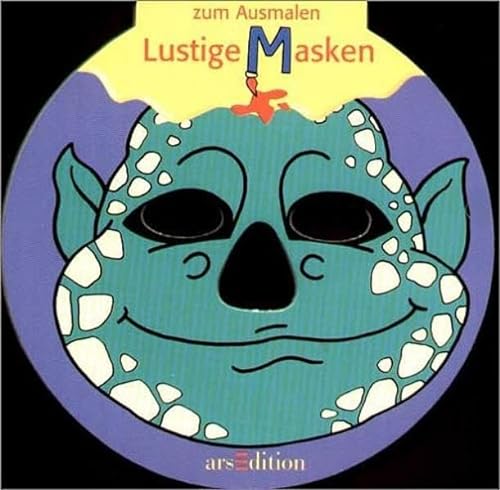 Stock image for Lustige Masken zum Ausmalen, Malblock for sale by medimops
