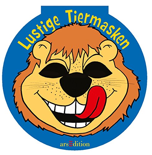 9783760759715: Lustige Tiermasken zum Ausmalen