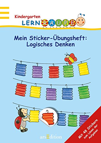 Beispielbild fr Mein Sticker-bungsheft: Logisches Denken: Meine Lernraupe - Stickerheft zum Verkauf von medimops