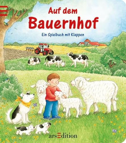 Imagen de archivo de Auf dem Bauernhof: Ein Spielbuch mit Klappen a la venta por medimops