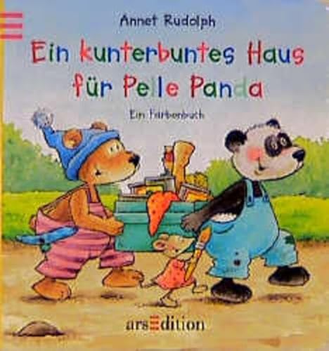 Beispielbild fr Ein kunterbuntes Haus fr Pelle Panda. Ein Farbenbuch zum Verkauf von medimops