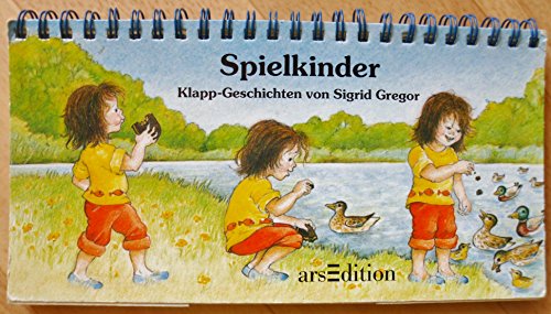 Beispielbild fr Spielkinder. 8 Bildgeschichten ohne Worte (Klappbilderbuch) zum Verkauf von Paderbuch e.Kfm. Inh. Ralf R. Eichmann