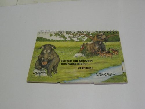 Beispielbild fr Ich bin ein Schwein und ganz klein-aber rein - ein Klappbilderbuch zum Verkauf von Harle-Buch, Kallbach