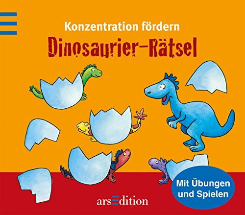 Konzentration fördern Dinosaurier-Rätsel - Juliane Büttinghaus