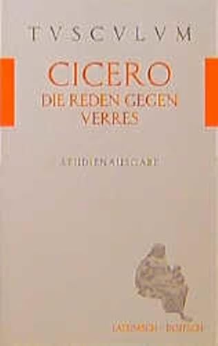 Die Reden gegen Verres / In C. Verrem. (9783760813615) by Cicero, Marcus Tullius; Fuhrmann, Manfred