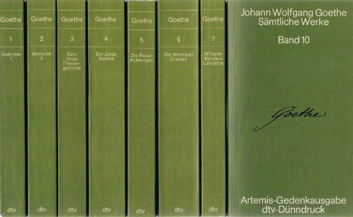 9783760825014: Smtliche Gedichte. Ausgabe letzter Hand, 1. Teil. (Bd. 1) - Johann Wolfgang Goethe