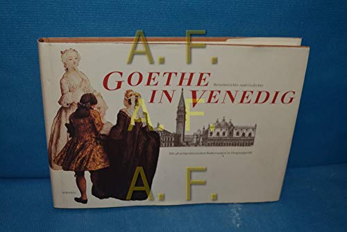 Beispielbild fr Goethe in Venedig. Reiseberichte und Gedichte zum Verkauf von medimops