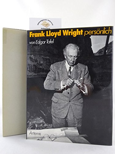Beispielbild fr Frank Lloyd Wright persnlich. Ins Deutsche bertragen von Raffael Ganz. zum Verkauf von Antiquariat KAMAS