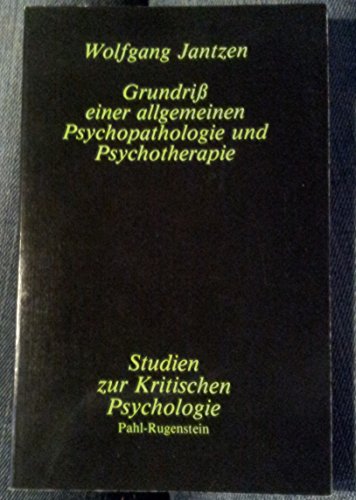 9783760904801: Grundri einer allgemeinen Psychopathologie und Psychotherapie