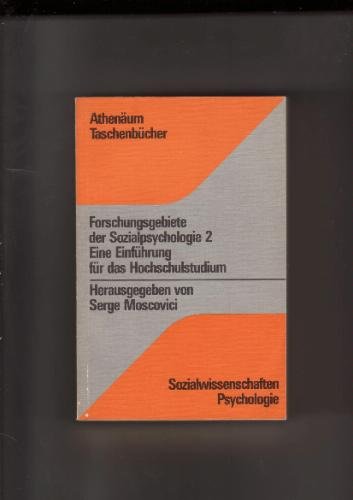 9783761040553: Forschungsgebiete in der Sozialpsychologie II.