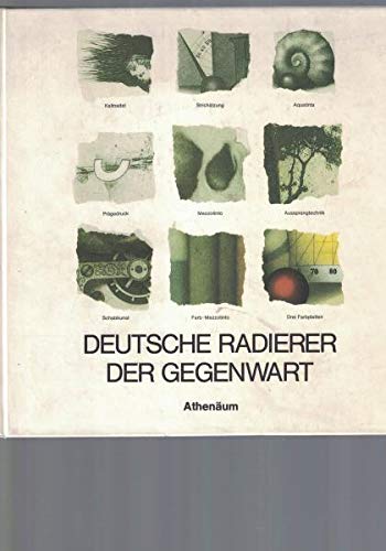 Deutsche Radierer der Gegenwart Kunsthalle Darmstadt, 12.9. - 31.10.1982 - Marhenke, Dorit [Red.]