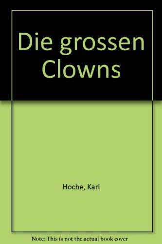 Stock image for Die groen Clowns for sale by Antiquariat  Angelika Hofmann