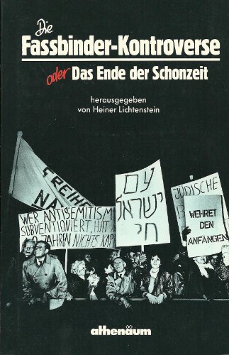 Stock image for Die Fabinder - Kontroverse oder Das Ende der Schonzeit [Perfect Paperback] Lichtenstein, Heiner for sale by tomsshop.eu