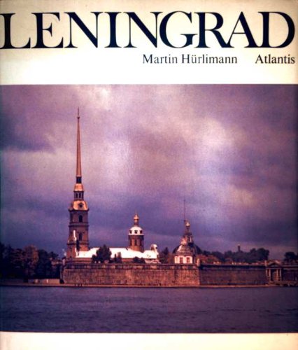 Stock image for Leningrad [Hardcover] Hürlimann, Martin for sale by tomsshop.eu