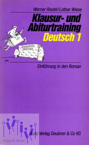 Stock image for Klausur- und Abiturtraining Deutsch 1. Einfhrung in den Roman for sale by medimops
