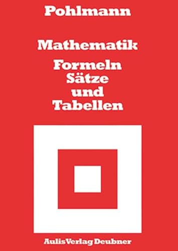 Stock image for Mathematik. Formeln, Stze und Tabellen: Fr die Sekundarstufen 1 und 2 for sale by medimops