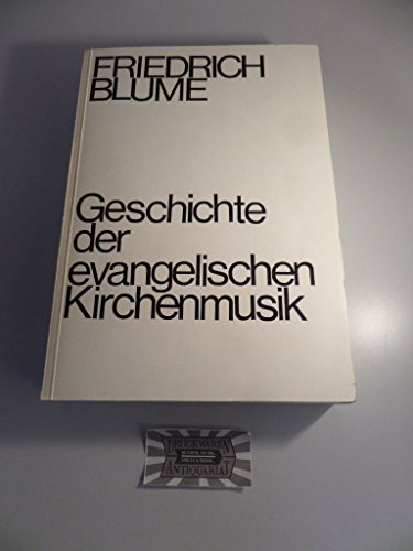 Stock image for Geschichte der evangelischen Kirchenmusik for sale by medimops