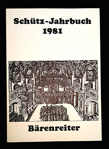 Beispielbild fr Schtz-Jahrbuch. 3. Jg 1981 zum Verkauf von medimops