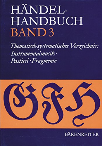 Stock image for Handel-Handbuch Band 3 for sale by ThriftBooks-Atlanta