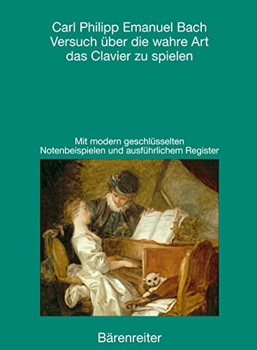 Imagen de archivo de Versuch über die wahre Art das Clavier zu spielen. a la venta por HPB-Red