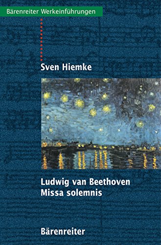 Beispielbild fr Ludwig van Beethoven. Missa solemnis zum Verkauf von medimops