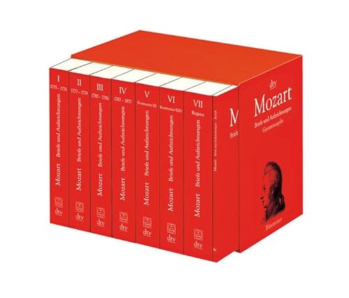 Stock image for MOZART -- BRIEFE UND AUFZEICHNUNGEN : GESAMTAUSGABE [Eight volumes] for sale by Second Story Books, ABAA