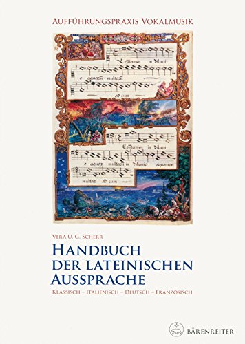Handbuch der lateinischen Aussprache - Vera U. G. Scherr