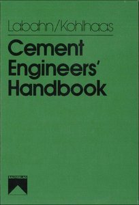 Imagen de archivo de Cement Engineers Handbook (English and German Edition) a la venta por Mispah books