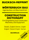 Beispielbild fr Wrterbuch fr Ingenieurbau und Baumaschinen. Deutsch- Englisch/ Englisch- Deutsch zum Verkauf von medimops