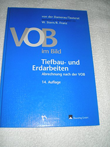 9783762533047: VOB im Bild. Tiefbau- und Erdbauarbeiten. Abrechnung nach der VOB