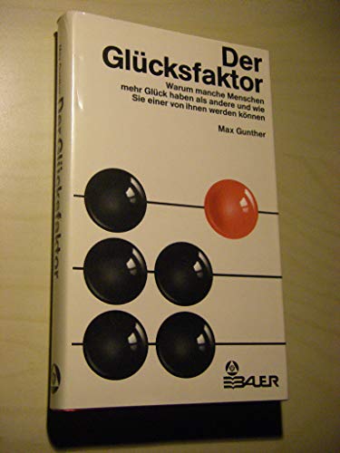 Beispielbild fr Der Glcksfaktor zum Verkauf von medimops
