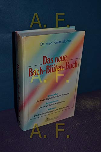 Imagen de archivo de Das neue Bach-Blten-Buch a la venta por medimops