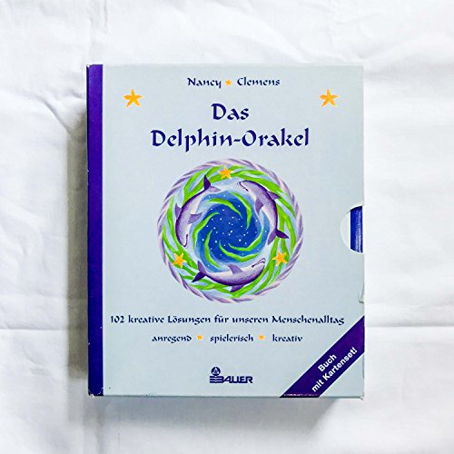 Stock image for Das Delphin-Orakel, m. Kartenset Clemens, Nancy for sale by online-buch-de