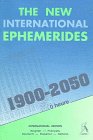 9783762642480: The New International Ephemerides 1900-2050 (Livre en allemand)