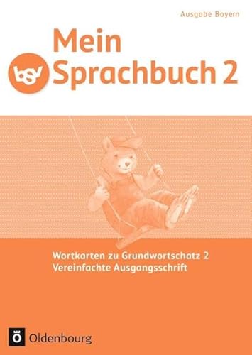 Stock image for Mein Sprachbuch - Ausgabe Bayern: 2. Jahrgangsstufe - Bibu Br geht in die Wrterschule: Wortkarten zum Grundwortschatz for sale by medimops