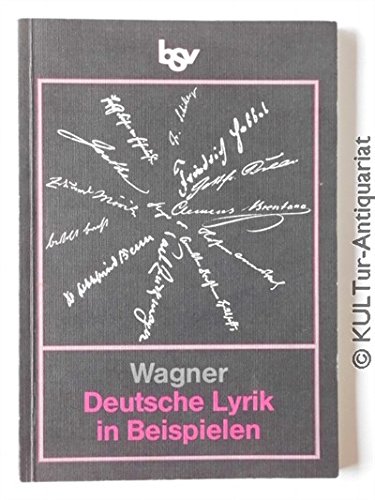 Stock image for Deutsche Lyrik in Beispielen for sale by medimops